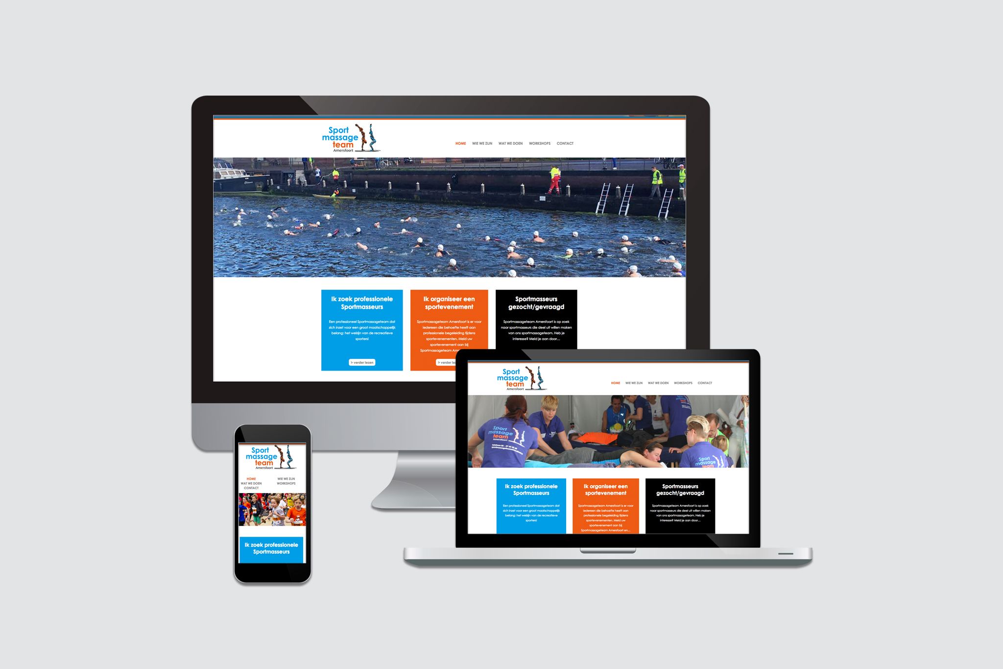 Sportmassageteam Amersfoort Website